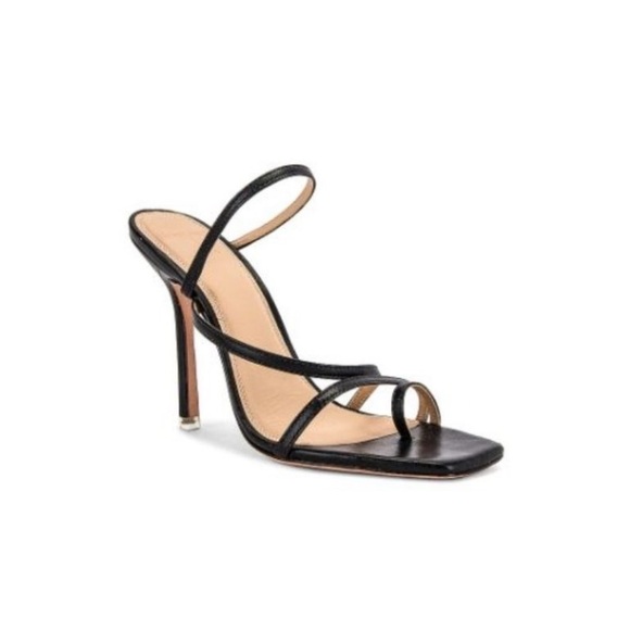 Black Suede Studio Shoes - Black Suede Studio Cindy Sandal, EU Size: 39